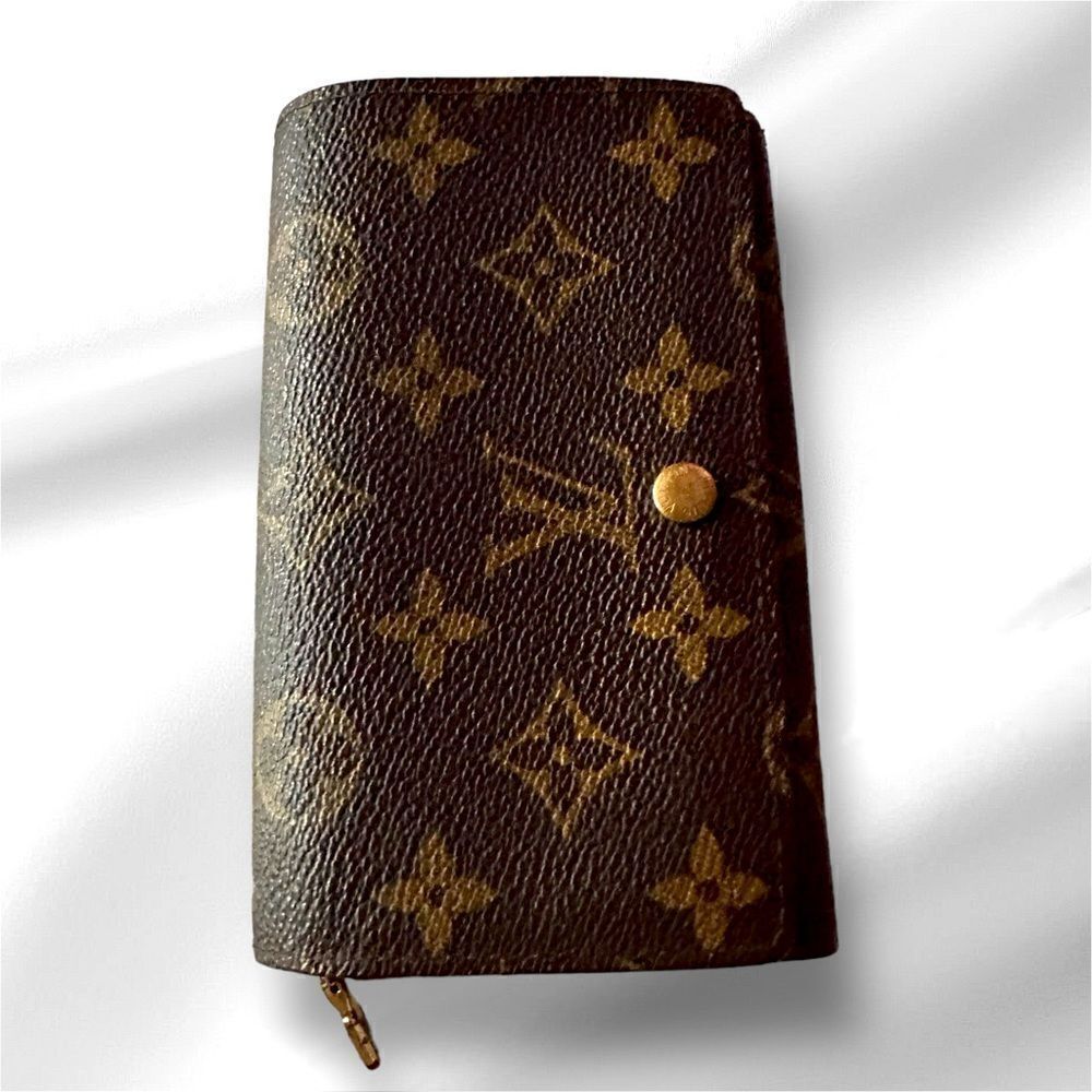 Louis Vuitton Monogram Porte-Monnaie Billets Tresor Wallet (authentic) - Picture 5 of 16